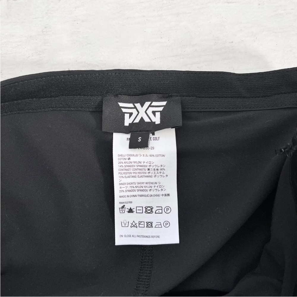 PXG Parsons Xtreme Golf Womens Small Two-In-One Pleated Skirt Skort Black $175 - Picture 14 of 16